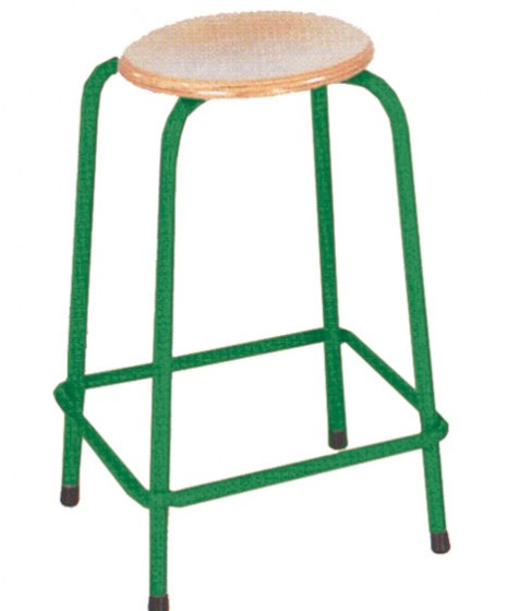 tabouret-laboratoire-vert